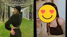 ▲蔡黃汝撞臉SANA，讓網友驚呼「美女和美女果然都有相似之處」。（圖／翻攝自豆花妹臉書）