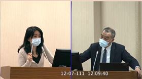 國防部長邱國正今（7）日面對國民黨立委李貴敏質詢金句連發。（圖／立法院議事轉播IVOD)