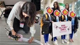 瑞莎創立的瑞星韻律體操協會，近日在韓國傳出佳績。（圖／翻攝自瑞莎臉書）