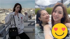 ▲歐陽妮妮露天泡湯照，若隱若現的火辣身材引人遐想。（圖／翻攝自歐陽妮妮IG）