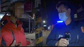 警發現列管人口形跡可疑，竟自曝要趕回家吸毒。（圖／仁武分局仁武派出所提供）