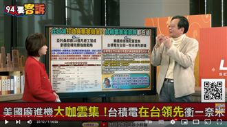台積電衝一奈米!他:八千工程師在台研發