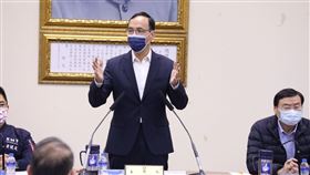 朱立倫出席國民黨中常會。(圖/國民黨提供)