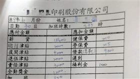 22年前薪資單
圖/爆料公社臉書