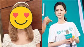 ▲黃于庭（左）被網友指出撞臉曾之喬（右）。（圖／翻攝自王彩樺臉書）