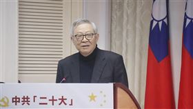 學者趙春山談中共20大後兩岸挑戰淡江大學中國大陸研究所榮譽教授趙春山8日出席由政大國關中心主辦、陸委會等單位協辦的「中共『二十大』政治菁英甄補：趨勢與挑戰」研討會。中央社記者呂佳蓉攝  111年12月8日