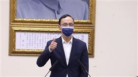 朱立倫出席國民黨中常會。(圖/國民黨提供)