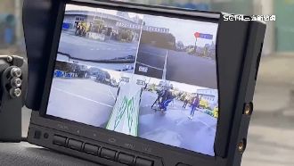 垃圾車死角盲點多！加4鏡頭「行車輔助」