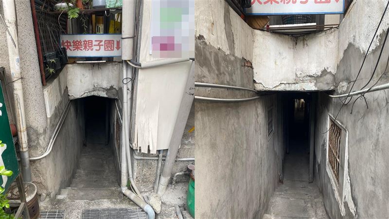 南投「快樂親子園」神秘暗道　網一看超毛