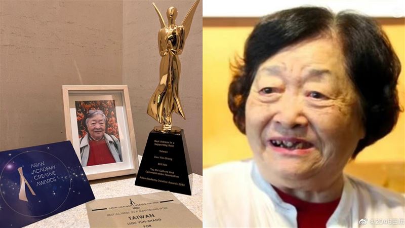劉引商遺作獲獎　女兒代領呼：不會忘了她