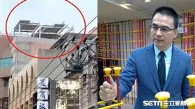 太陽能板,戴雲發。（合成圖／資料照、記者陳韋帆攝影）