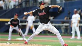 ▲LG雙子投手金珍成。（資料照／取自LG雙子FB）