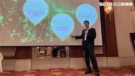 現觀董座邱大剛指出，團隊將自身技術應用至5G布建設計、智慧城市、IoT等行動智慧多元應用。（圖／記者吳康瑋攝）