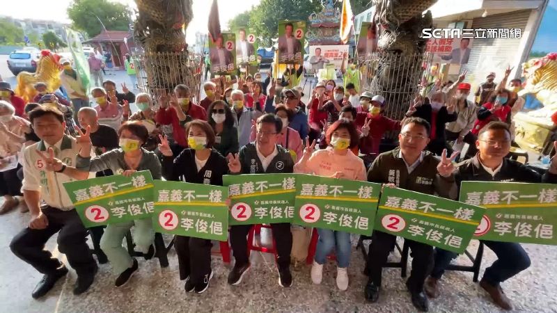嘉義市長選戰倒數！李俊俋黃敏惠掃街拚場