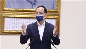 朱立倫出席國民黨中常會。(圖/國民黨提供)