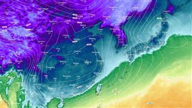 急凍1週！「直逼寒流」冷空氣來襲時間曝（圖／翻攝自台灣颱風論壇｜天氣特急）