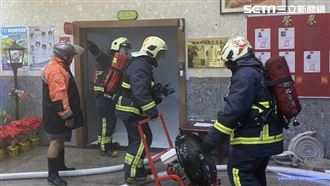 新／瑞芳分局驚傳火警　地下室竄煙急疏散