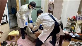 基隆,獨居老人,整理箱（圖／翻攝自基隆市警察局第四分局臉書）