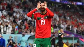 摩洛哥擊敗葡萄牙挺進4強，也締造隊史新紀錄。（圖／翻攝自FIFA推特）