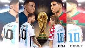 本屆世足賽4強正式出爐。(圖／翻攝自FIFA官網)