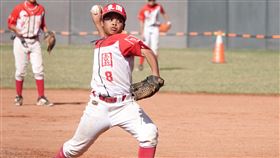 「希努武士」謝震鋒關懷盃好表現台北市東園國小參加第29屆關懷盃棒球邀請賽，11日晉級關鍵戰，達悟族的「希努武士」謝震鋒（圖）投打有表現，敲出超前比數安打、後援穩守率隊搶勝。中央社記者謝靜雯攝  111年12月11日