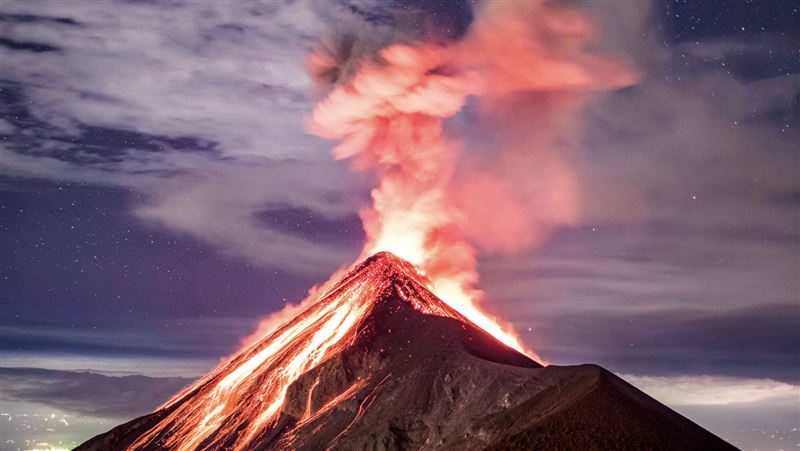 瓜地馬拉火峰火山噴發　機場道路被迫關閉