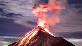瓜地馬拉火峰火山噴發　機場道路被迫關閉