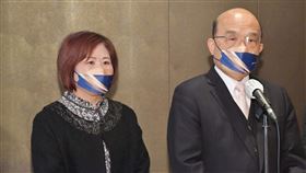 行政院長蘇貞昌今（12）日出席「2022國際技能競賽代表團頒獎典禮」。（圖／行政院提供)