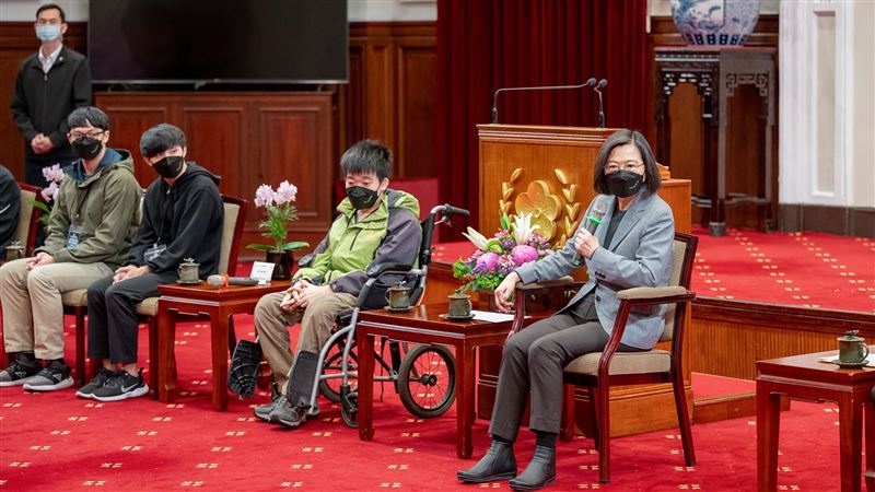 接見資安獲獎團隊　蔡英文：資安就是國安
