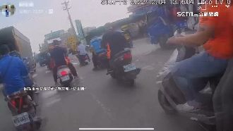 繞境交通亂象多！高雄警開70張罰單取締