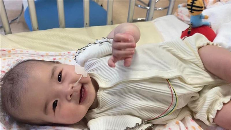 送日本1歲女嬰換心續命　30天內募到1.2億