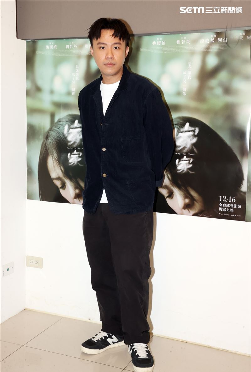 「家家」導演姚國禎三立新聞網專訪。（記者邱榮吉/攝影）
