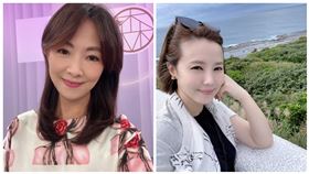女星郭昱晴、主播王偊菁。（圖／翻攝自郭昱晴臉書、王偊菁臉書）