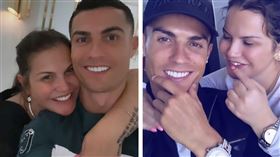 C羅的歌手姊姊Katia Aveiro發文被指暗示弟弟將繼續爭戰2026世界盃。(合成圖／翻攝自katiaaveirooficial IG）