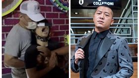 草爺員工疑被附身，廟方出動3、4名壯漢才成功壓制住。（圖／草爺經紀人提供）