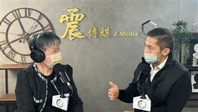 吳怡農今（13）日中午接受媒體人黃光芹專訪。（圖／震傳媒提供)