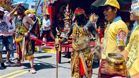 太玄宮，墨龍太子，墨龍中壇元帥，遶境出巡，抓鬼，網紅：最凶狠太子爺。(圖／翻攝自太玄宮臉書粉專)