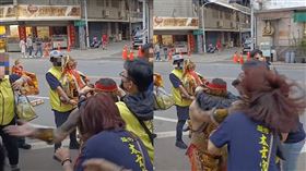 苗栗頭份太玄宮,墨龍中壇元帥,起乩,女信徒