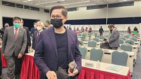 童子賢：景氣不要太悲觀和碩董事長童子賢（中）出席台北市電腦公會會員代表大會，表示景氣起起伏伏，「不要太悲觀」。中央社記者江明晏攝  111年12月12日