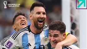 ▲梅西率領阿根廷闖進卡達世界盃決賽。（圖／取自FIFA FB）