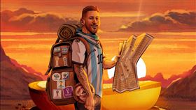 ▲阿根廷隊梅西二度闖進世界盃決賽。（圖／取自FIFA FB）