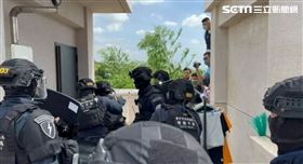 製毒分裝廠藏透天宅　警從天而降一舉破獲（圖／翻攝畫面）