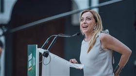 梅洛尼、Giorgia Meloni（圖／翻攝自Giorgia Meloni臉書）
