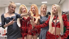 ▲在MAMA頒獎舞台上，用歌詞嗆MAMA讓韓網直接燃炸。（圖／翻攝自 (G)I-DLE IG）