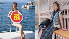 臧芮軒在氣溫驟降時刻，貼出一張比基尼美照。（圖／翻攝自臧芮軒臉書）