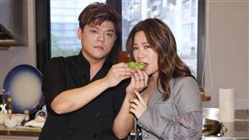 符瓊音、主廚老公（圖／記者楊澍攝影）