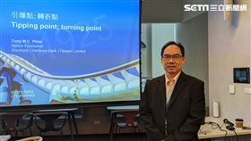 渣打銀東北亞區高級經濟師符銘財。（圖／記者戴玉翔攝影）