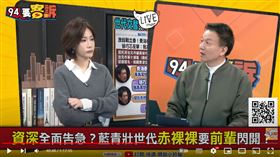 于北辰表示年輕人在國民黨只有兩種出路