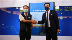 彭啟明,鄭明典（圖／翻攝自彭啟明臉書）