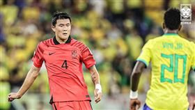 ▲韓國隊中後衛金玟哉。（圖／取自KFA FB）